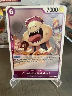 X4 One Piece Card Game Charlotte Katakuri OP08-063 English Playset NM++ - Image 2