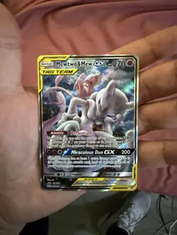 Mewtwo & Mew GX SM191 Holo Promo Card - Image 2