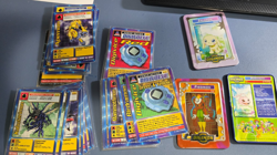 LOT OF OVER 30 DIGIMON CARDS FROM 1999 PLUS 3 METAL CARDS FROM 2000 - Image 1