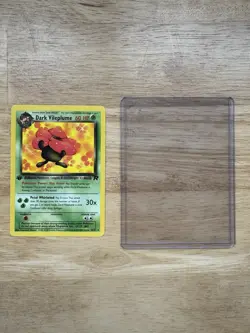 Pokemon Card Team Rocket 1st Edition Rare: Dark Vileplume 30/82 - Image 1