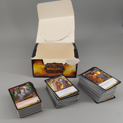Large Lot of World of Warcraft Heroes of Azeroth TCG Cards with Box - Image 1