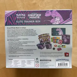Pokemon Unified Minds Elite Trainer Box SEALED Sun & Moon Tag Team Cards ETB - Image 3