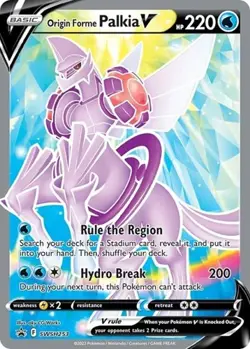 Origin Forme Palkia V (#SWSH253) - SWSH - Sword & Shield Promo Cards NM Pokemon - Image 1