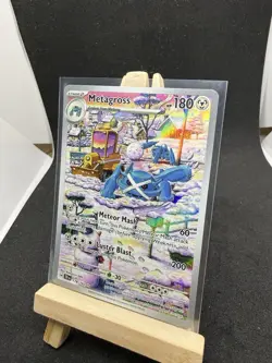 Metagross Illustration Rare Holo Card 178/162SV05: Temporal Forces - Image 1