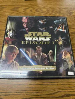 Star Wars Episode 1 Customizable Card Game SEALED Decipher 1999 One Prequels new - Image 1