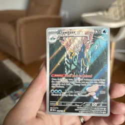 Pokemon TCG Clawitzer 141/132 2025 Mega Evolution Illustration Rare Card - NM - Image 1