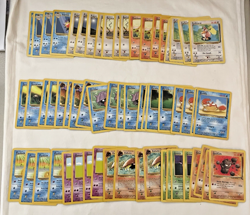 Bulk Lot 100+ Base Set - Fossil - Jungle Commons 1st Edition Pokemon Cards (01) - Image 3