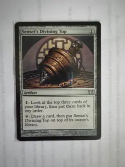 MTG - Sensei's Divining Top - Champions of Kamigawa - NM - Image 1