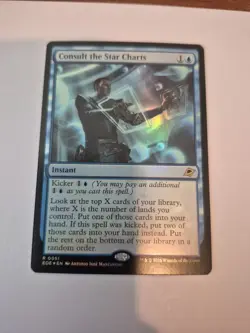 1x Consult the Star Charts, Foil, Magic the Gathering MTG 0051 NM x1 - Image 1