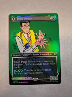 Peter Parker (0232) (Borderless) Marvel's Spider-Man Foil - Image 1