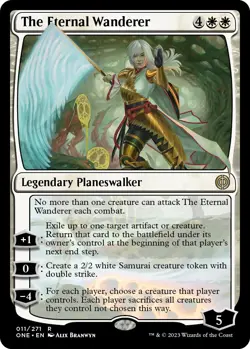 MTG Foil - The Eternal Wanderer - 11 / NM / English - Image 1
