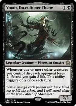 MTG Foil - Vraan, Executioner Thane - 114 / NM / English - Image 1