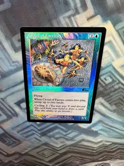 MTG Foil Cloud of Faeries EX/LP+ Urza's Legacy - Image 3