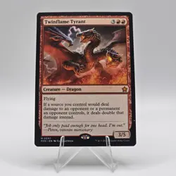 Twinflame Tyrant - FDN #97 Mythic - NM / Mint Foundations Single - Image 1