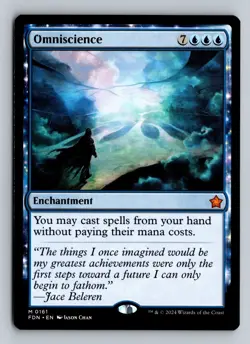 Omniscience - FDN #161 Mythic - NM / Mint Foundations Single - Image 2