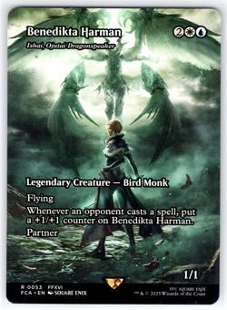 Benedikta Harman 53 Showcase Magic The Gathering Final Fantasy - Image 1