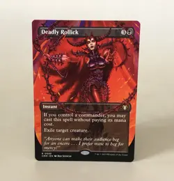 MTG Deadly Rollick (Borderless) CMM NM - Image 1
