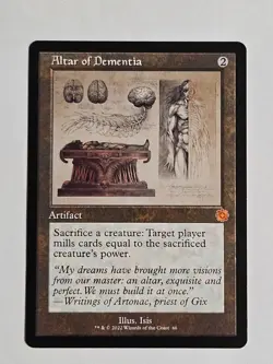 Altar of Dementia (Schematic) The Brothers' War: Retro Frame Artifacts Regular - Image 1