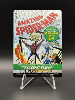 Magic: The Gathering Marvel’s Spider-Man - Peter Parker (0232) (Borderless) Foil - Image 2