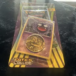 Pokemon TCG - XY Fates Collide Single Booster Blister Packs Gastly - New&Sealed - Image 2