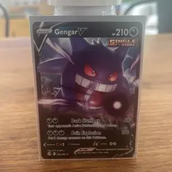 Gengar V - 156/264 - Pokemon TCG Fusion Strike (2021) - NM - HOLO MINT - Image 1