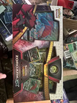 Pokemon TCG:Shining Legends Zoroark GX Special Collection Box New Factory Sealed - Image 1