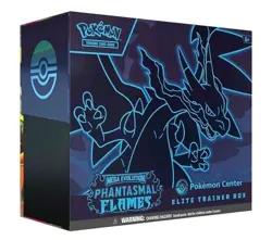 Mega Evolution Phantasmal Flames Pokemon Center ETB Elite Trainer Box Confirmed - Image 1