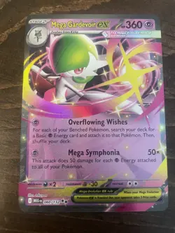 Mega Gardevoir ex 060/132 Near Mint Mega Evolution Pokemon TCG - Image 1