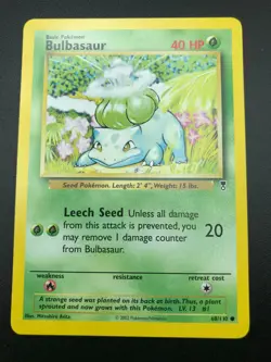 Bulbasaur 68/110 Common Legendary Collection 2002 Pokemon WOTC Vintage NM - Image 1