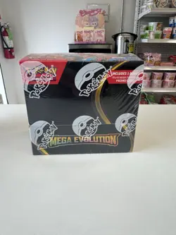 Pokemon TCG Mega Evolution Booster Box Whit PROMO Include IN HAND Enhanced - Image 1