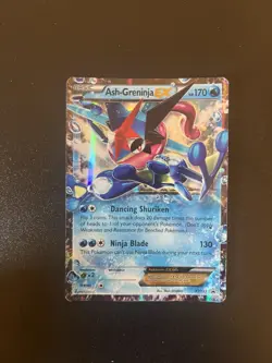 Pokemon Ash-Greninja EX XY133 2013 Promo HP - Image 3