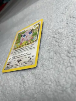 Pokemon TCG Jigglypuff Southern Islands 8 Regular Promo Vintage MP - Image 3