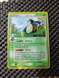 Pokemon TCG Dragon Frontiers Holo Snorlax Delta Species 10/101 - Lightly Played - Image 1
