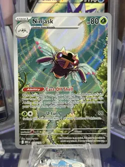 Ninjask 137/132 Pokemon Mega Evolution Holo Illustration Rare - Image 1