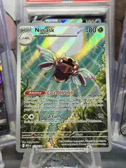Ninjask 137/132 Pokemon Mega Evolution Holo Illustration Rare - Image 2