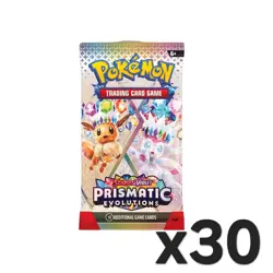Lot of 30 Prismatic Evolutions Booster Packs - Pokemon TCG - New SEALED - Image 1