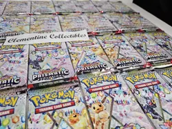 Lot of 30 Prismatic Evolutions Booster Packs - Pokemon TCG - New SEALED - Image 2