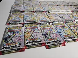 Lot of 30 Prismatic Evolutions Booster Packs - Pokemon TCG - New SEALED - Image 4