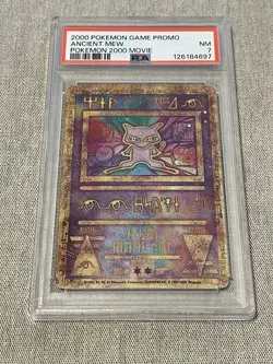 Pokemon Ancient Mew Movie 2000 Promo PSA 7 NM - Image 1