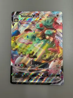Pokemon TCG Snorlax VMAX 142/202 - Sword & Shield Full Art Ultra Rare Holo - Image 1