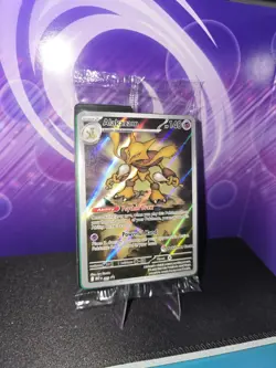 Pokemon Center Stamped Alakazam 009 Pokemon Mega Evolutions - Promo Sealed - Image 1