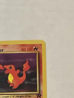 VTG Pokemon TCG Charmander 50/82 1st Edition Team Rocket Non-Holo WOTC 2000 - Image 5