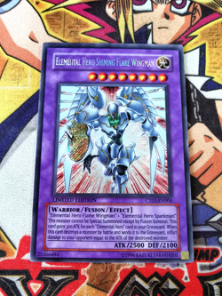 Elemental Hero Shining Flare Wingman ct03-en004 Ltd (VLP) Secret Rare Yu-Gi-Oh! - Image 1