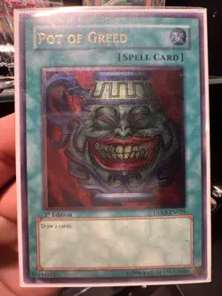 Yu-Gi-Oh! Pot of Greed - 1st Ed DPKB-EN029 Ultimate NM - Image 1