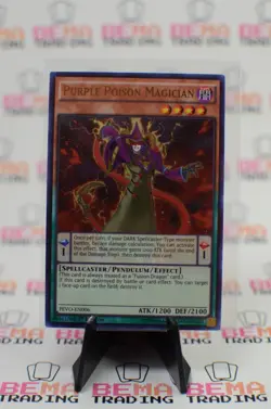 Purple Poison Magician PEVO-EN006 Pendulum Evolution 1st Edition - Image 1