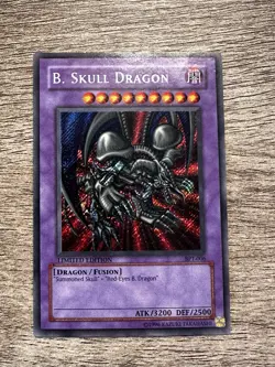 B. Skull Dragon- BPT-006 - Secret Rare- Limited Edition 2002- LP - Vintage Promo - Image 3