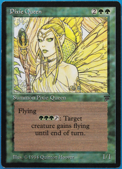 Pixie Queen Legends NM (Rare Reserved List MTG Magic Card) (504172) ABUGames - Image 1