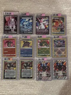 Pokemon TCG 12 Card Lot - Destined Rivals, Celebrations , Greninja Lucario Etb - Image 2