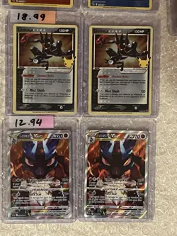 Pokemon TCG 12 Card Lot - Destined Rivals, Celebrations , Greninja Lucario Etb - Image 5