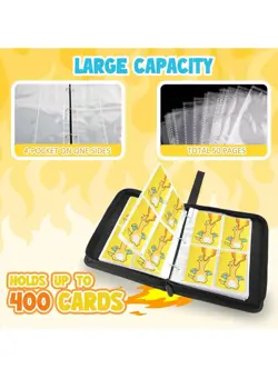 Pokemon New Binder with 20+ Card Lot All In Mint Condition & a Pack - Image 3